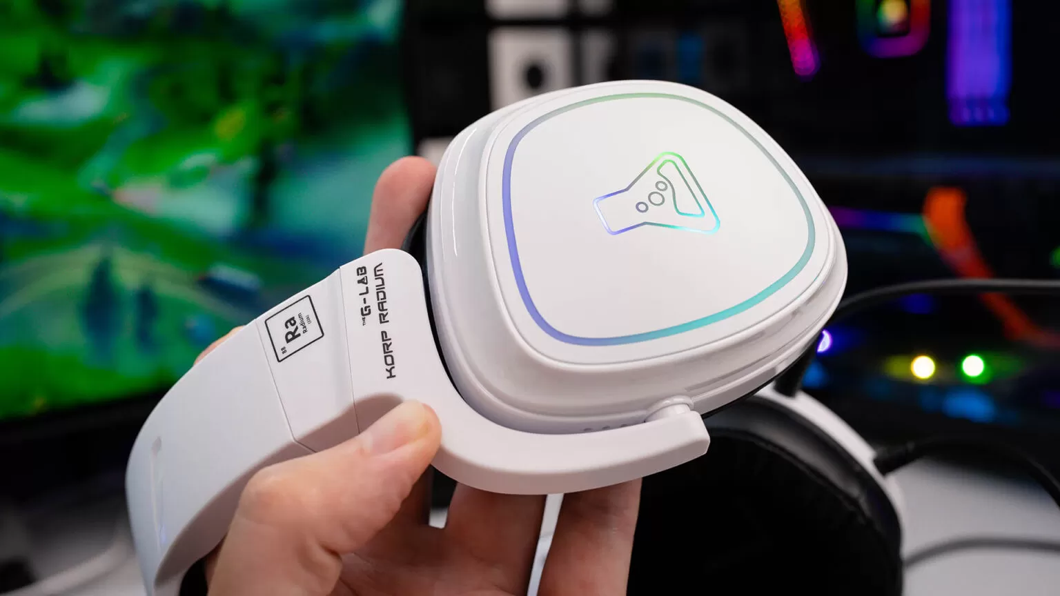 casque gaming Korp Radium Blanc