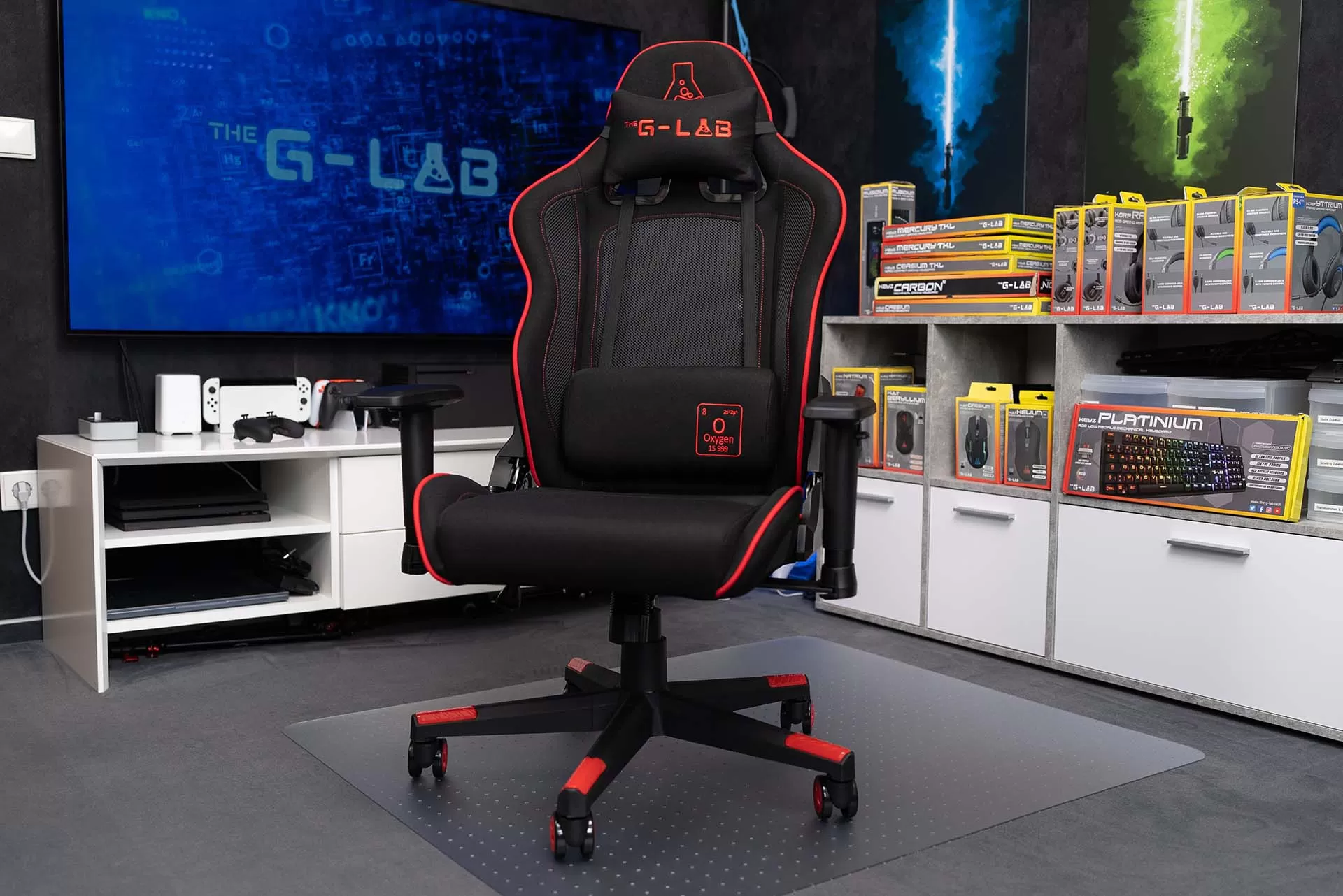K-SEAT OXYGEN RED