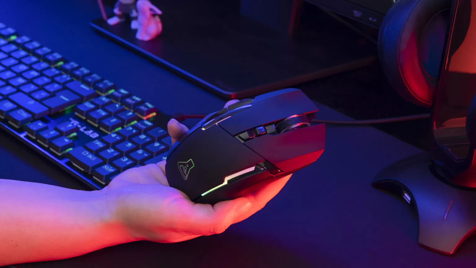 Souris gaming sans fil - The G-LAB - Kult Caesium.