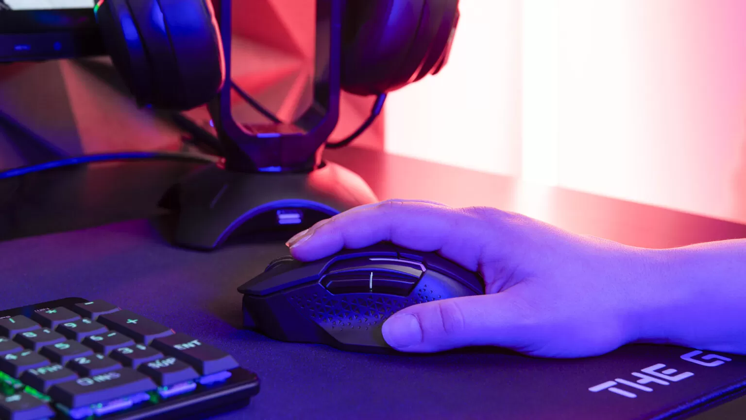 Souris gaming sans fil - The G-LAB - Kult Caesium.