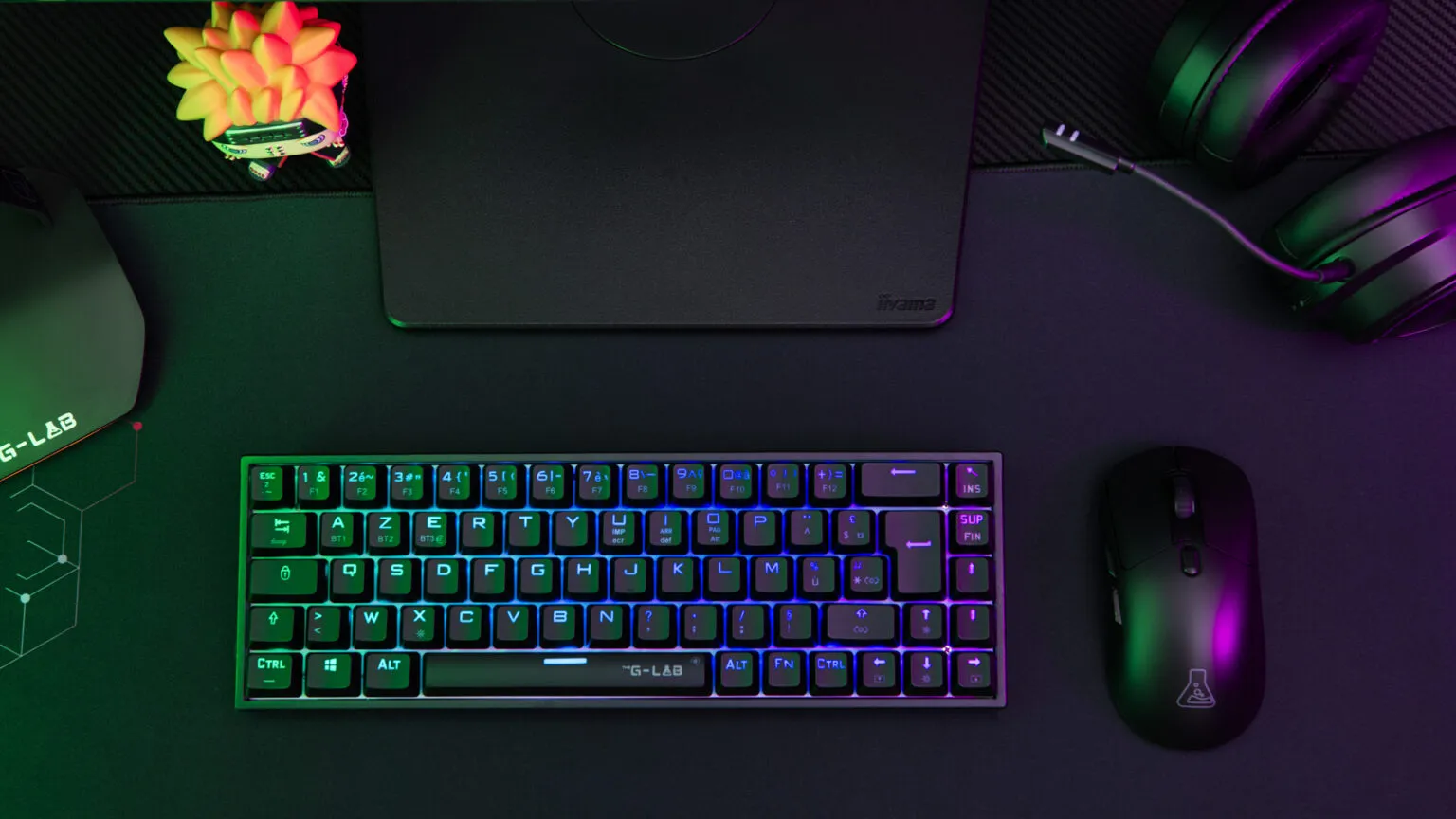 Clavier gaming 65% mécanique sans fil - The G-LAB