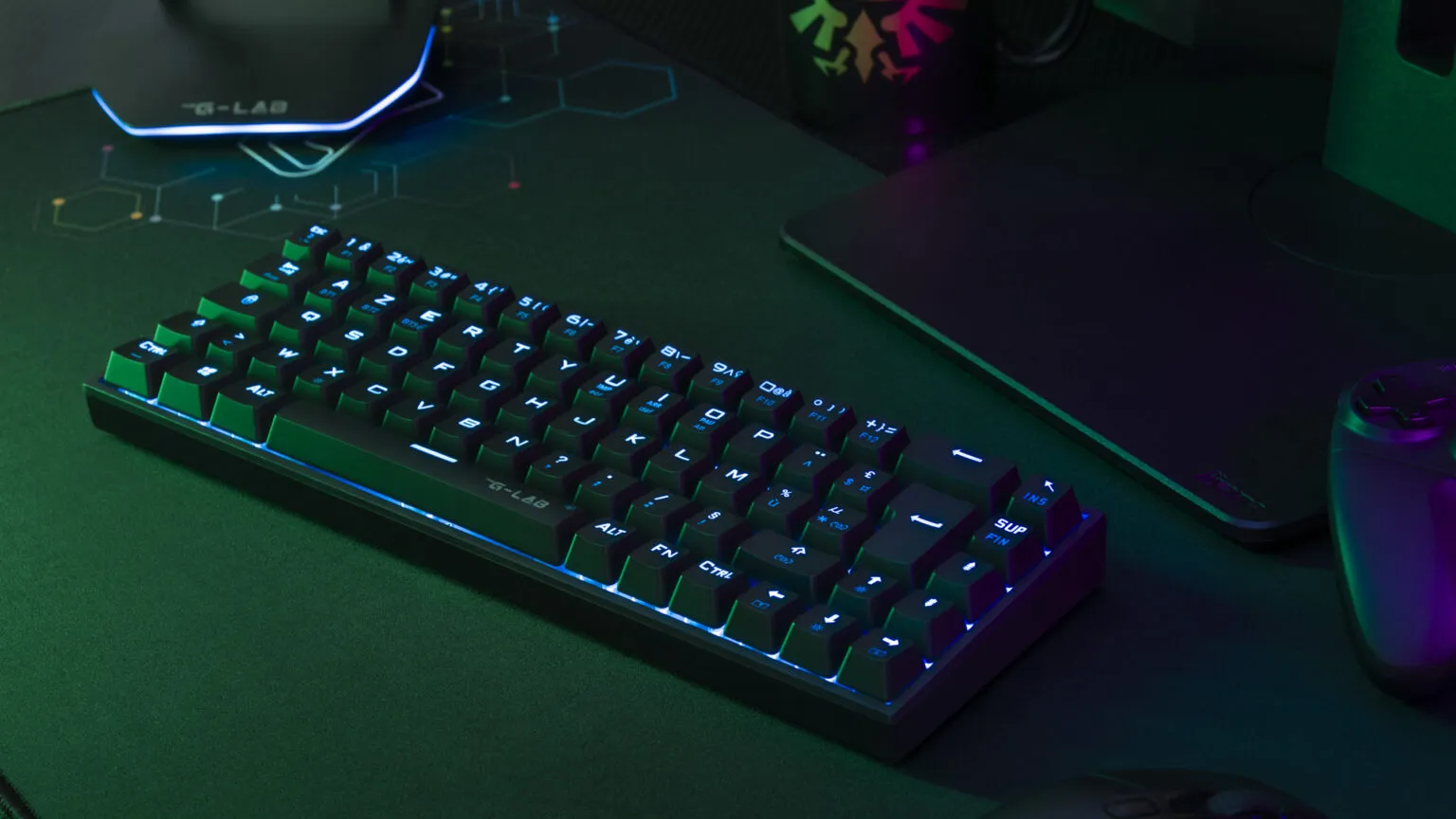 Clavier gaming 65% mécanique sans fil - The G-LAB