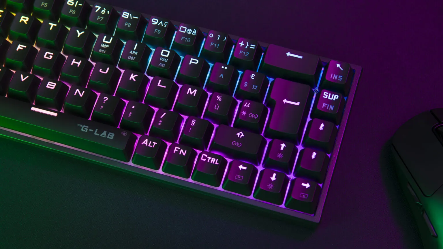 Clavier gaming 65% mécanique sans fil - The G-LAB
