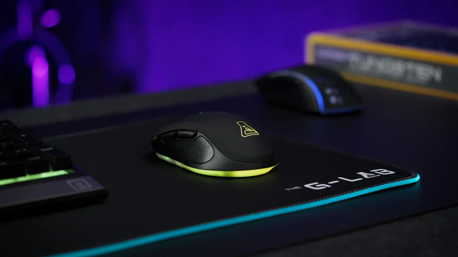 Souris gamer sans fil -The G-Lab-Kult Néon