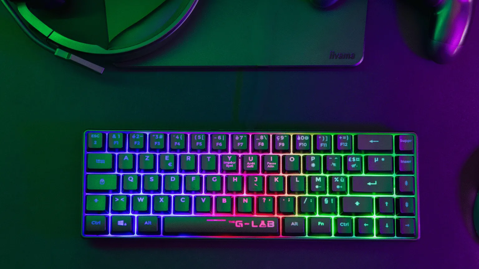 Clavier gamer - The G-LAB - Combo Hydrogen