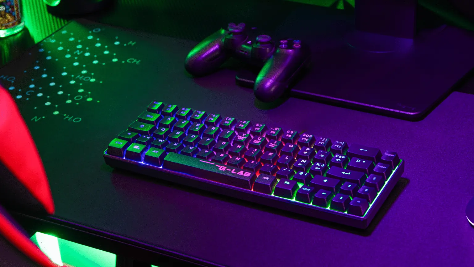 Clavier gamer - The G-LAB - Combo Hydrogen