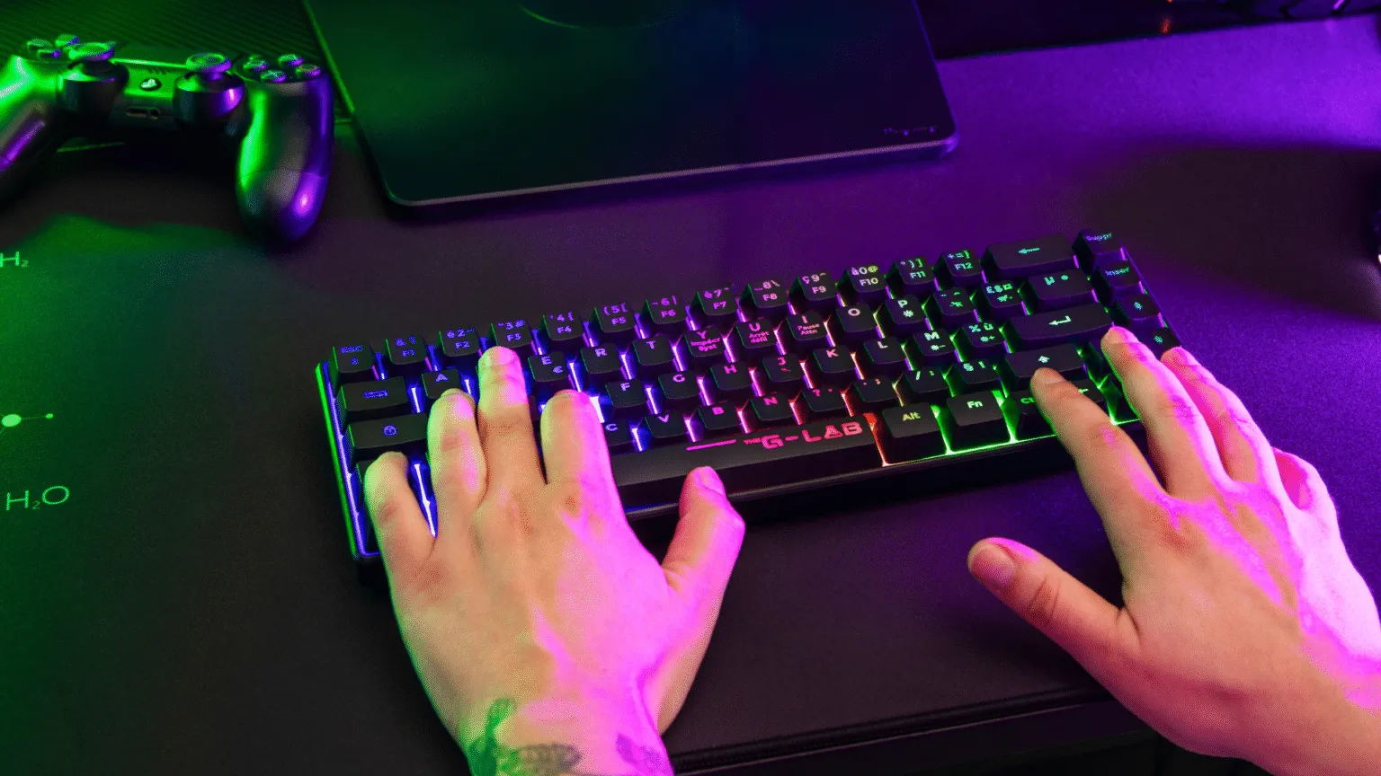 Clavier gamer - The G-LAB - Combo Hydrogen