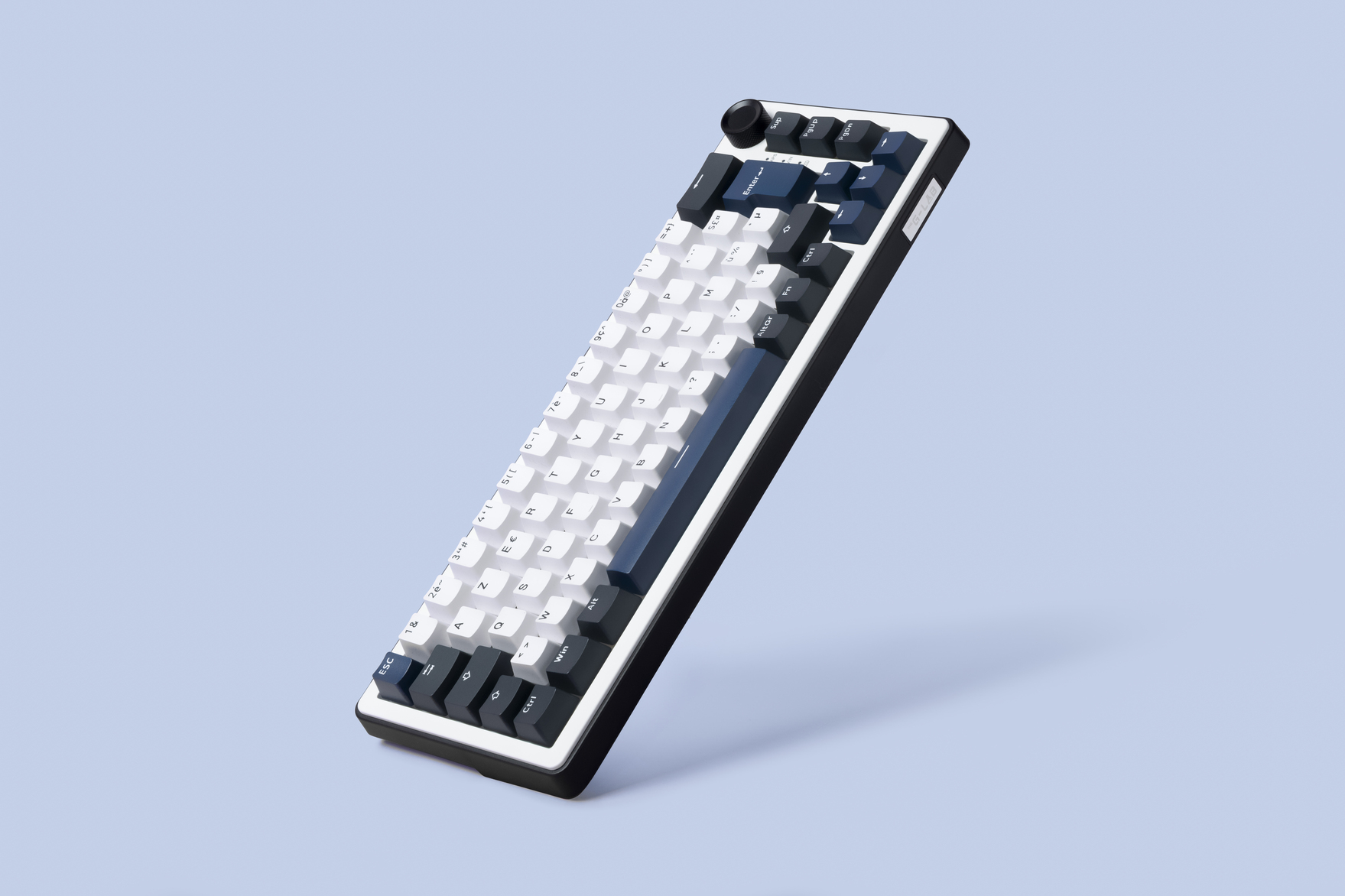 Découvrez le KEYZ ELITE 200, un clavier mécanique gamer 65% conçu pour allier performance, confort et liberté. Grâce à sa connexion Triple Mode (2.4 GHz, Bluetooth et filaire), ses switchs mécaniques hot swappable, sa structure Gasket 5 couches et son rétroéclairage RGB personnalisable, profitez d'une expérience de jeu fluide et immersive. Compact, robuste et compatible Windows & Mac, il est pensé pour vous accompagner aussi bien en gaming qu'au quotidien.