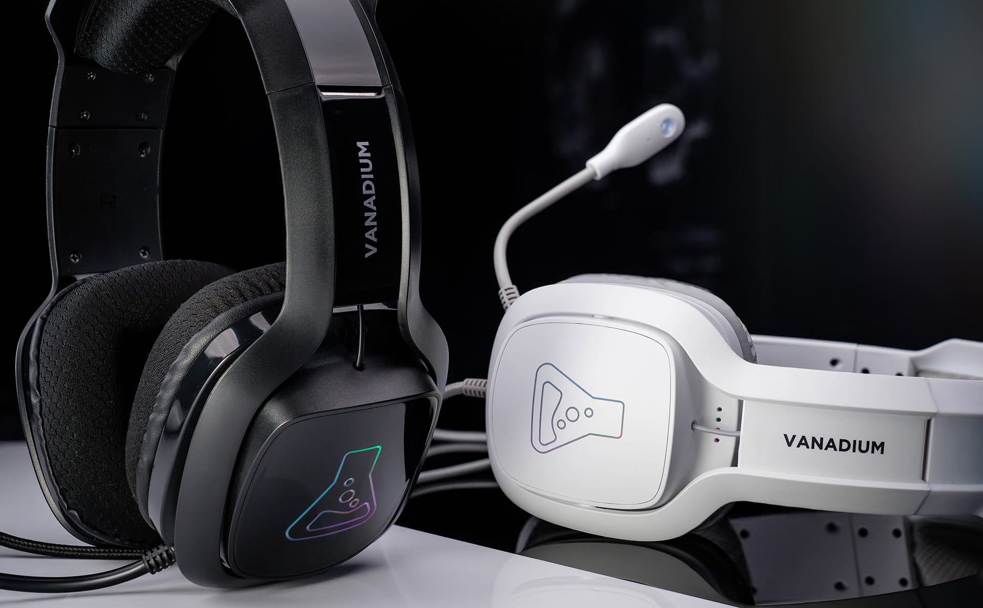 casque gaming Korp Vanadium Blanc