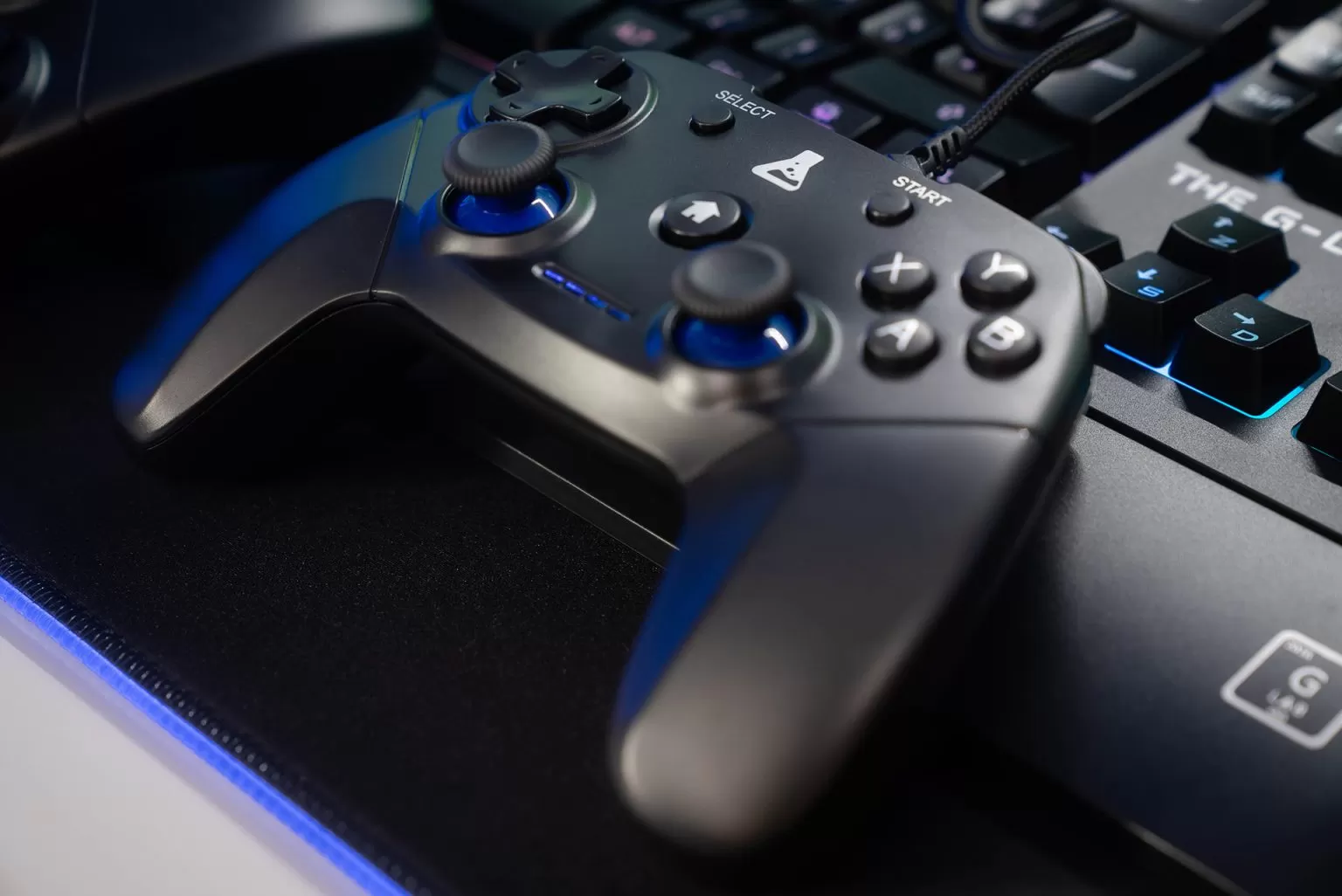 Manette Gaming PC & PS3 Filaire USB
