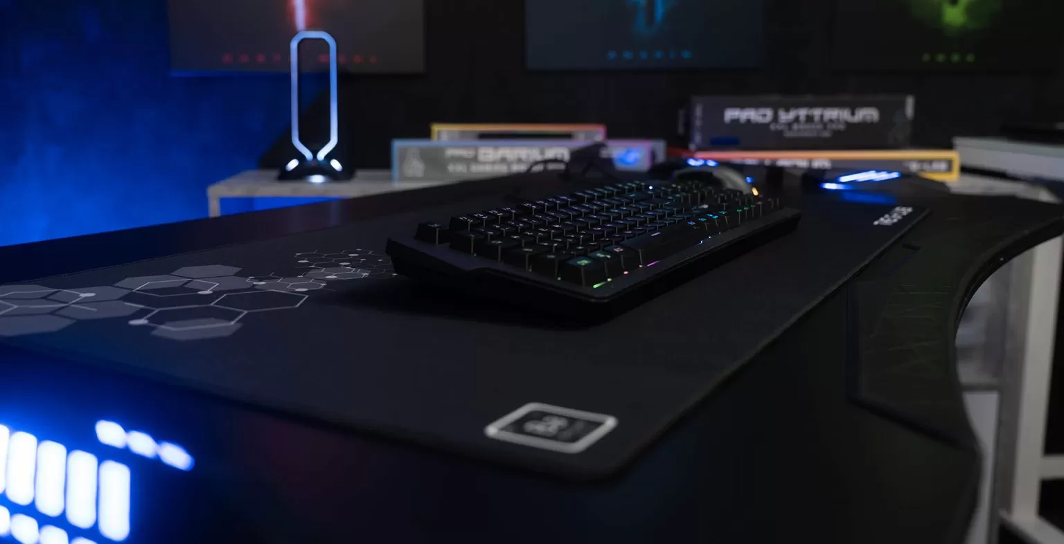 Grand Tapis de Souris Gamer - The G-LAB - Pad Barium